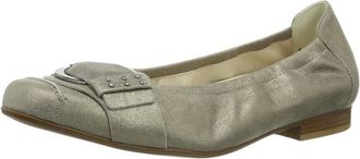 Semler Ballerina - Dames - Schoenen - Grijs - Maat: 39 1/2 EU Leer