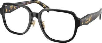 Prada PR B07Vd Eyeglasses - unisex - Brillen - Zwart - 56 MM - Accessoires