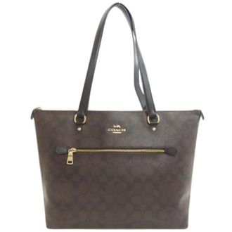 Coach Pre-owned Tote Bags, female, Brown, Size: ONE SIZE Pre-owned Tote Bag