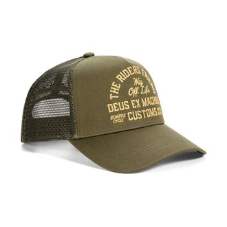 Deus Gorra Shook Ones Trucker - Accessories - Hombre - Verde - ONE SIZE