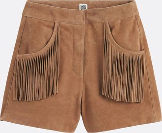 La Redoute Collections Korte broek van geitensu&egrave;deleer