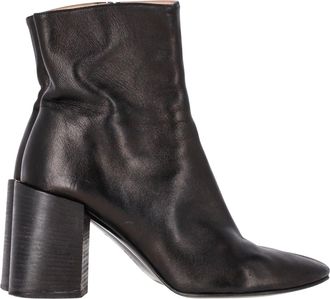 Acne Studios Saul Ankle Boots in Black Leather