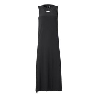 adidas (WMNS) adidas One-piece Sleeveless Long Dress Black IT4350