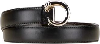 Cartier Pre-owned Belts, female, Black, Size: ONE SIZE Pre-owned Vintage Leather Belt