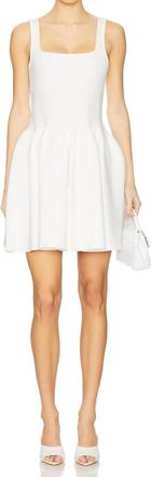 SIMKHAI Elektra Mini Dress In Ivory
