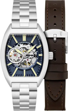 Earnshaw Beauchamp Automatic Blue Dial Mens Watch ES-8310-22