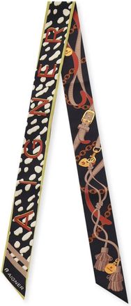 Aigner Accessoires, Dames, Veelkleurig, ONE Size, Silky Scarf