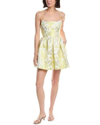 Alice & Olivia Alice + Olivia Nat Strappy Mini Dress
