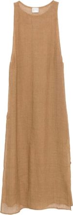 Le Kasha Abito lungo Jarajus con spacco laterale - Toni neutri