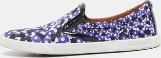 Jimmy Choo London Multicolor Demi And Patent Slip On Sneakers