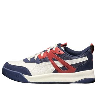 Puma Backcourt Trainers Navy Burgundy 373027-05