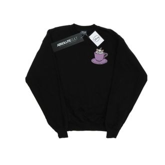 Disney Dames/Dames Aristocats Marie In Cup Borstprint Sweatshirt (Zwart)
