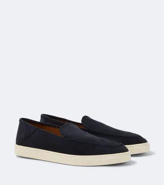 Giorgio Armani Galleria 3 suede loafers