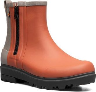 Bogs Holly Waterproof Rain Boot in Brick at Nordstrom, Size 10