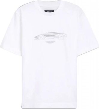 HUGO BOSS T-Shirts - Heren - T-shirts - Wit - M - Tops
