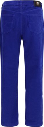 Versace Garment-Dyed Corduroy Jeans - Blue