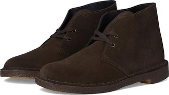 Clarks Desert Boots Mens Boots Brown Suede : 11.5 D - Medium