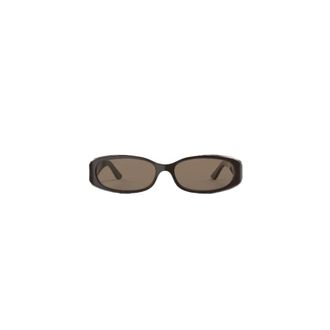 Rotate ROTATE Birger Christensen, Sunglasses, female, Brown, Size: ONE SIZE Rectangular Frame