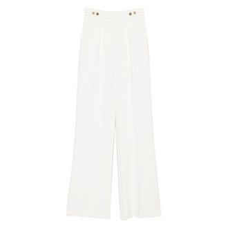 Elisabetta Franchi Pleat-detail Trousers