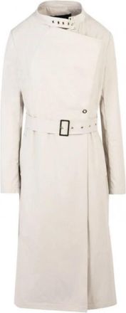 Emporio Armani Belted Trench Coat - Dames - Jas met riem - Beige - M - Katoen - Jassen