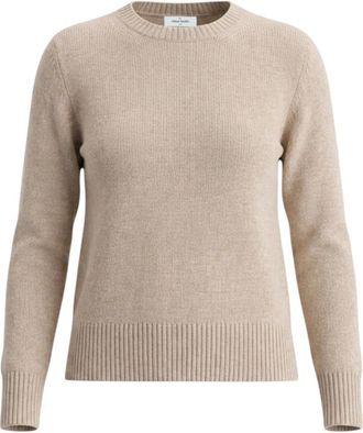 Gran Sasso Truien - Dames - Ronde hals truien - Beige - XL - Kasjmier - Truien & Vesten