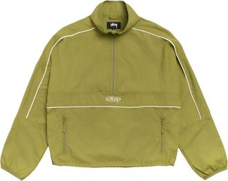 St&uuml;ssy Lightweight Pullover Jacket Olive 115905-OLIV