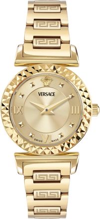 Versace Mini Vanity Leather Watch