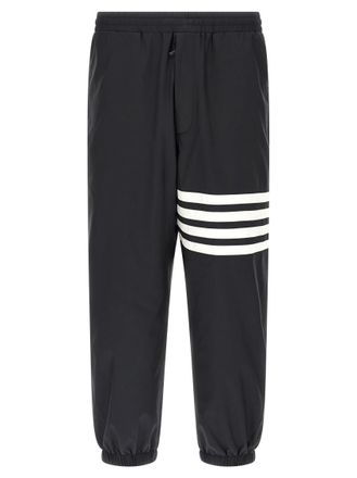 Thom Browne Blue Polyamide Stripes Joggers