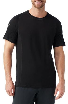 Smartwool Active Ultralight Performance T-Shirt in Black at Nordstrom, Size Xx-Large