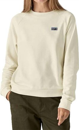 Patagonia Womens Regenerative Organic Certified Cotton Essential Top In Wool White