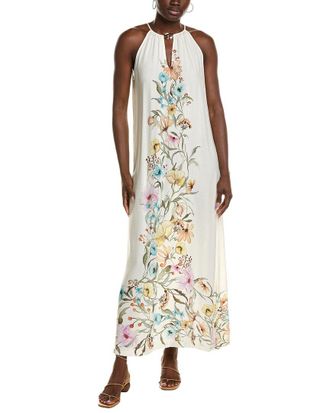 Vince Camuto High Neck Flowy Maxi Dress