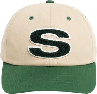 St&uuml;ssy Chenille S Snapback Cap Sand 1311061-SAND