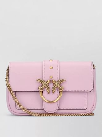 Pinko love one shoulder bag chain strap