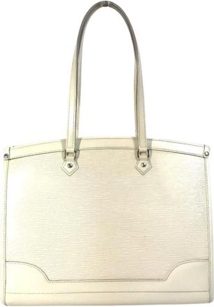Louis Vuitton Pre-owned Shoulder Bags, female, Beige, Size: ONE SIZE Pre-owned Leather Tote Bag