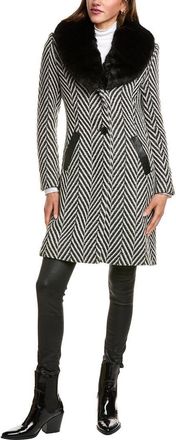 Via Spiga Wool-Blend Coat