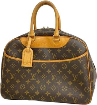 Louis Vuitton Pre-owned Handbags, female, Brown, Size: ONE SIZE Pre-owned Vintage Fabric Handbag