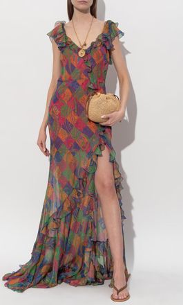 Etro Silk Dress, Womens, Multicolour