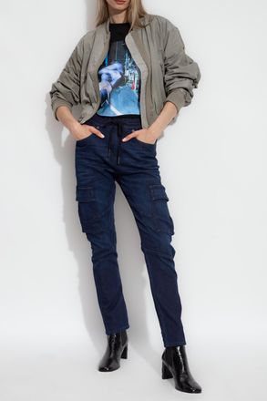 Diesel D-URSY JOGG Jeans, Womens, Navy Blue