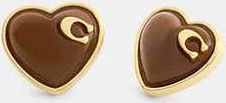 Coach Bold Signature Stud Earrings