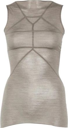 Rick Owens Mujer, Camisetas, Gris, Talla: M