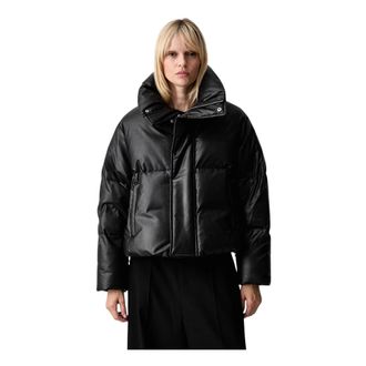 Maison Margiela Dames, Jassen, Zwart, Maat: S
