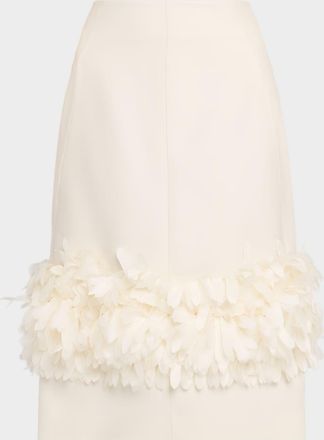 Toteme Petal Knee-Length Skirt