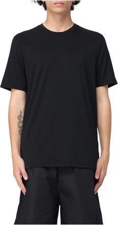 Laneus Casual Katoenen T-Shirt voor Mannen - Heren - T-shirts - Zwart - S - Katoen - Tops