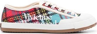Vivienne Westwood Animal Gym low-top sneakers - women - Fabric/Fabric/Rubber - 37 - Blue