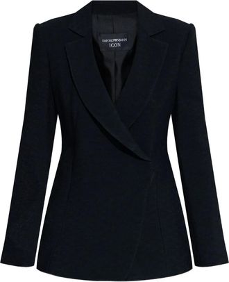 Emporio Armani Blazer a portafoglio - Blu