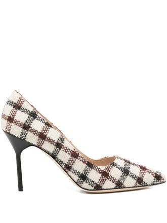 Manolo Blahnik 90mm BB pumps - Neutrals
