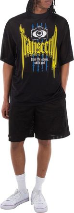 Burberry Graphic Varsity Fully-Lined Shorts, Size XX-Small