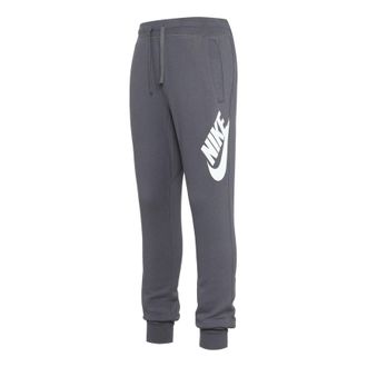 Nike Mens Nike Logo Fleece Casual Sports Pants/Trousers/Joggers Gray DJ4124-071