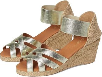 André Assous Adin Womens Wedge Shoes Platino : 10 M, Leather
