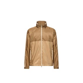 Moncler Moncler Morenc Hooded Rain Jacket, Men, Beige, Size: 1